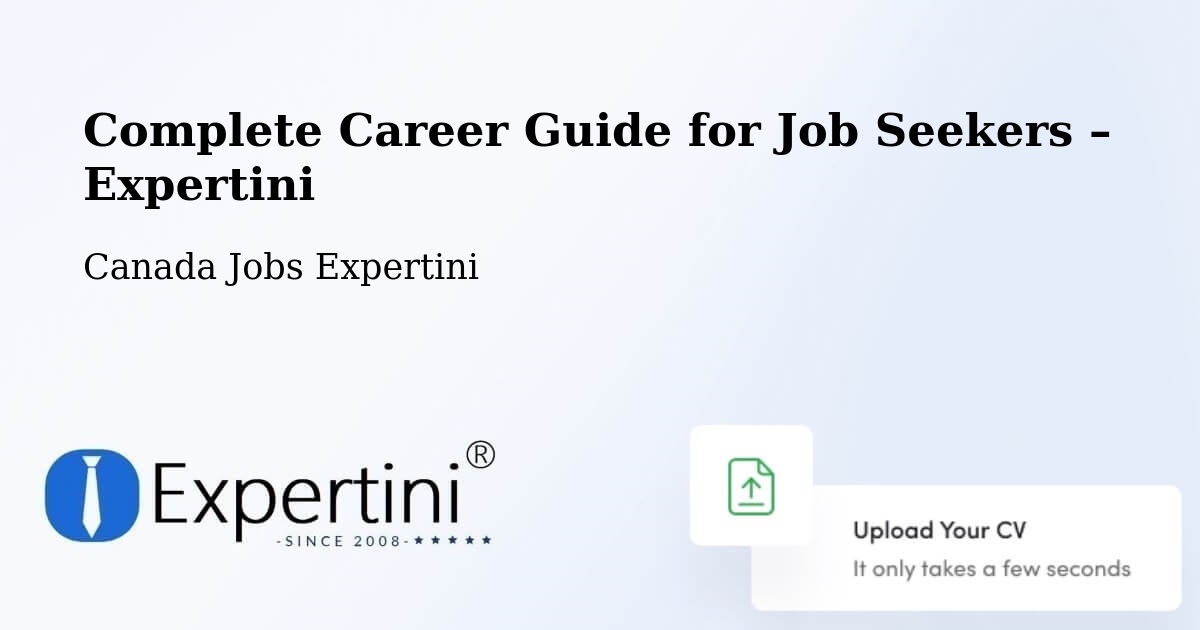 Career Guide for Job Seekers – Concord - Concord, Canada Jobs Expertini
