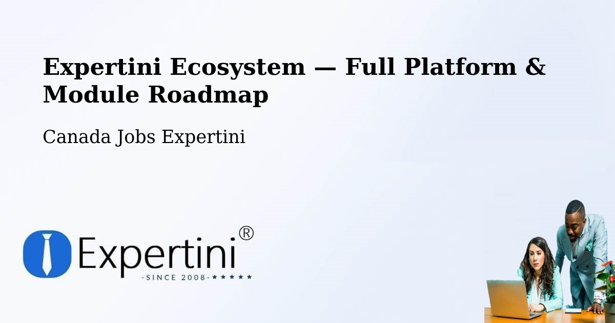 Expertini Ecosystem — Full Platform & Module Roadmap – Concord